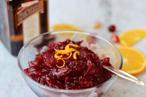 cranberry sauce with orange