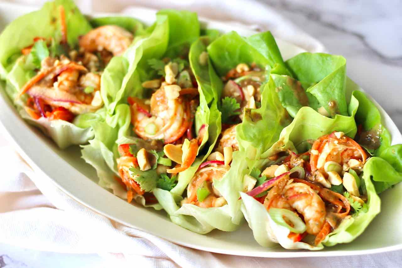 Shrimp Lettuce Wraps – Old Cut Kitchen