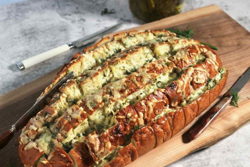 cheesy pull apart bread