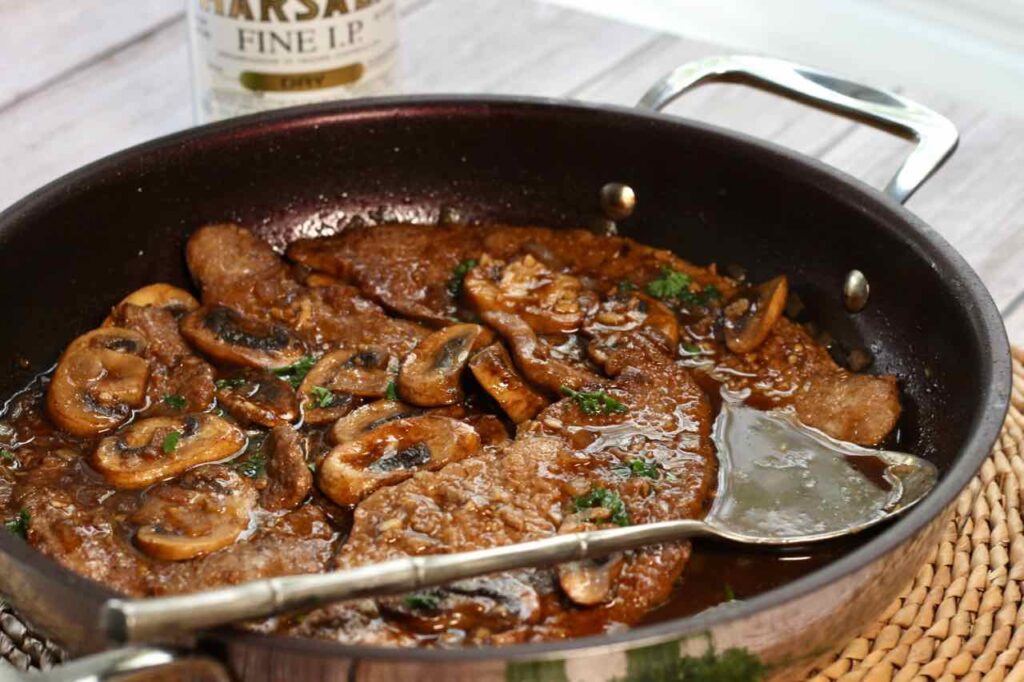 authentic veal marsala
