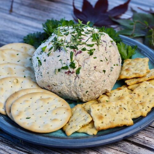 turkey and cranberry cheese ball