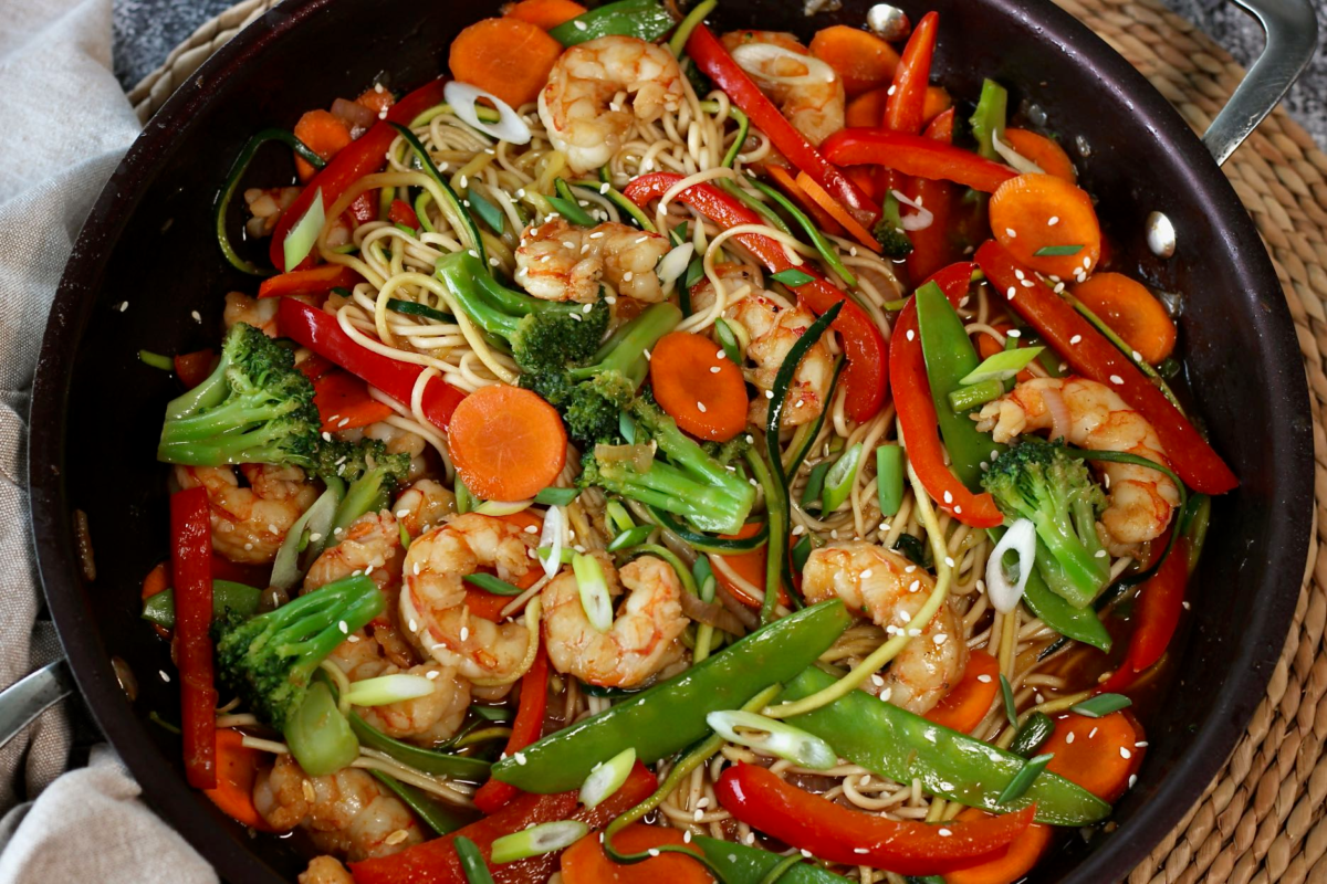 Sriracha Orange Shrimp