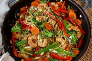 sriracha orange shrimp