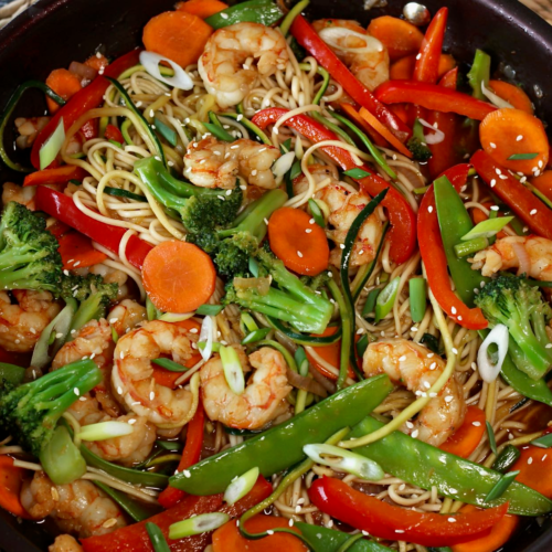 sriracha orange shrimp